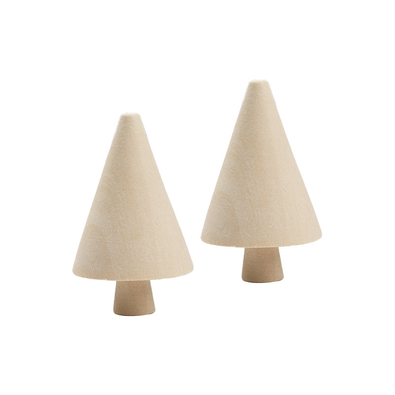 Wooden Acorn Craft Kit, DIY Painting Toy for Kids, Set of 10, Natural Wood Finish