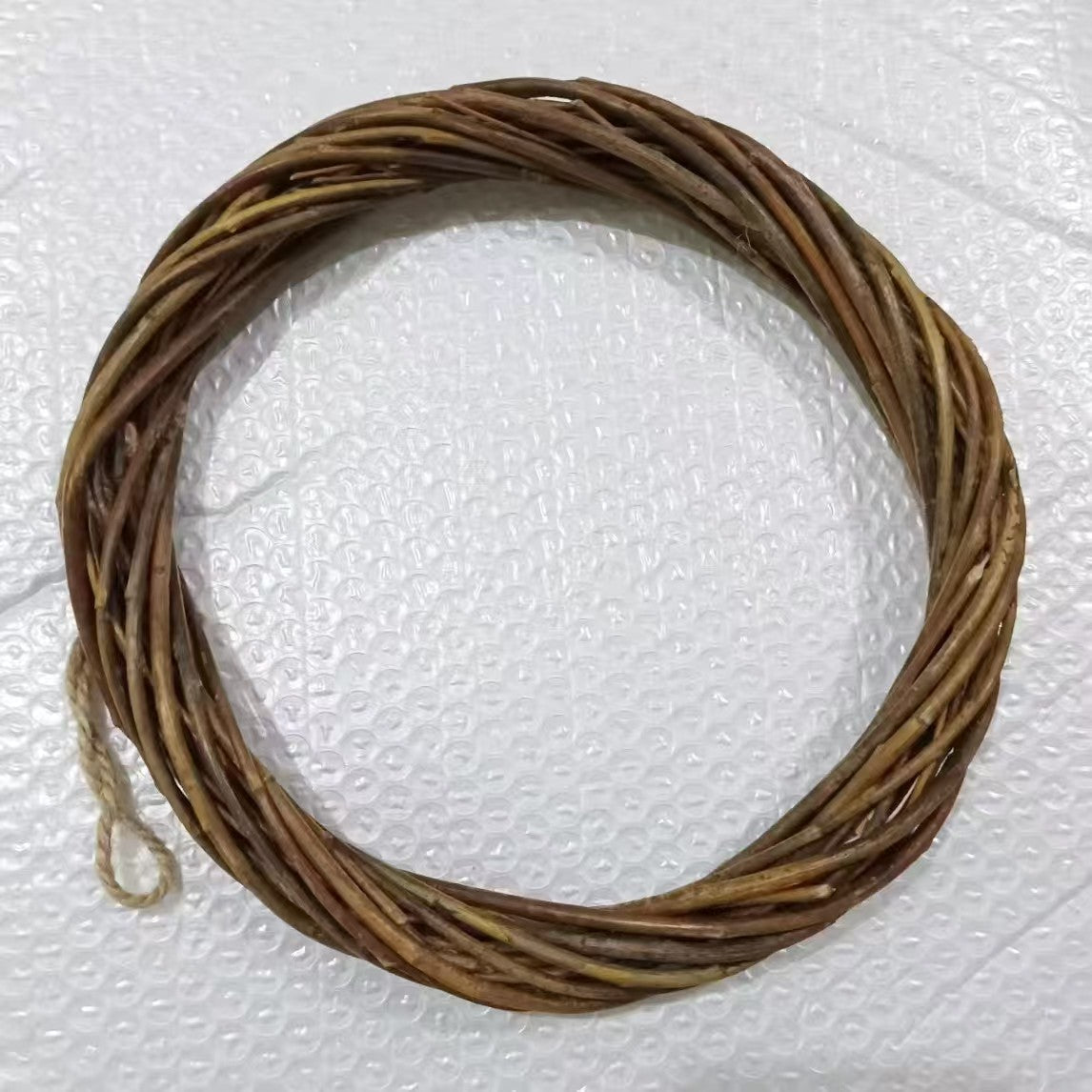 Handwoven Willow Wreath Garland, Festive Holiday Decor, Wedding & Window Display, Natural Willow Vine, Seasonal Door Hanging Decoration