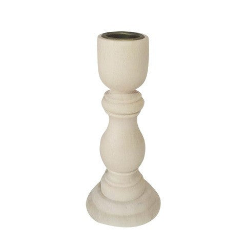 French Vintage Roman Column Wooden Candle Holder, Rustic Table Decor for Home, Wedding, Photo Props, Twisted Candle Stand